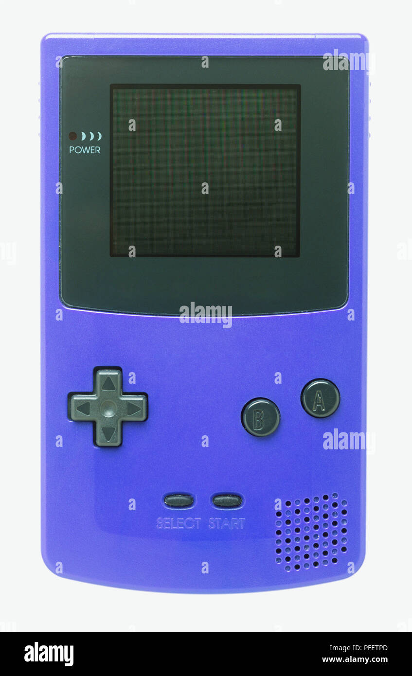 Console de jeux de poche Banque D'Images