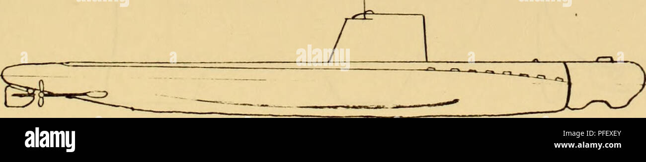 . La conception de l'appui logistique submersible profond concept.. L'océanographie. Une première étape de test du support de sous-marins de plaisance idée serait peut-être de modifier un sous-marin diesel récemment mis hors service. La figure 15 compare l'adulte d'un sous-marin diesel classe SS416 avec une modification pour inclure un submersible bien en place à l'image 40. Les arguments pour ou contre cette idée charnière sur le coût relativement élevé de maintenir le sous-marin. Pour contrer la charge de garder le sous-marin à plonger, certifiables un peut altérer de façon permanente le navire de surface ou de limiter ses plongées à 50 pieds. La réduction d'une économie de guerre cre Banque D'Images