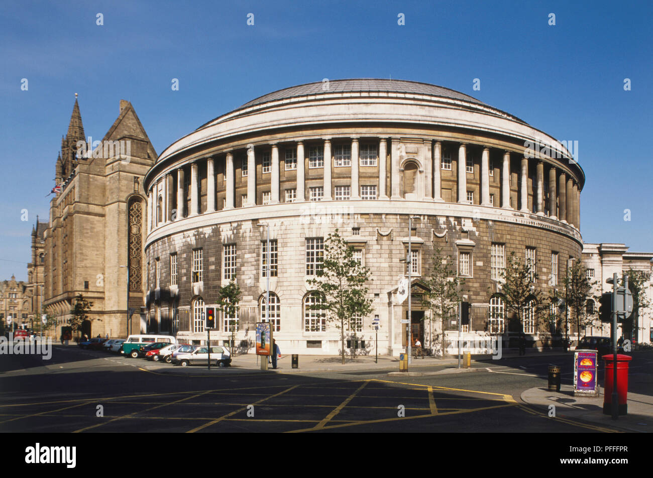 La Grande-Bretagne, l'Angleterre, Manchester, la rotonde, un majestueux bâtiment victorien, en forme circulaire. Banque D'Images