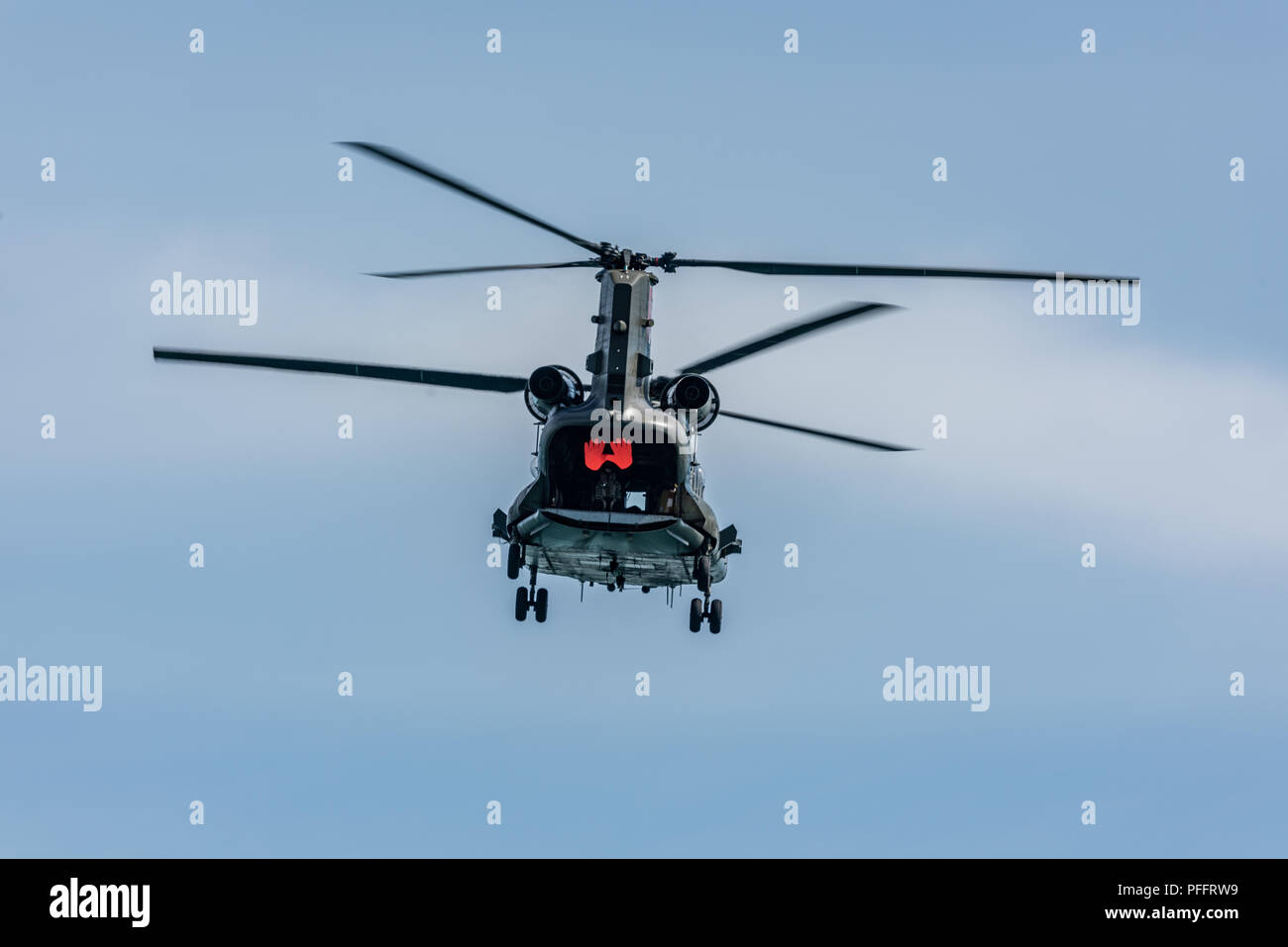Des hélicoptères à Eastbourne 21-07-2013 Banque D'Images