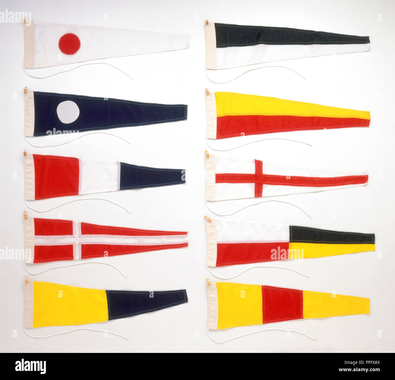 Drapeau symbolisant le numéro de ''1'' Banque D'Images