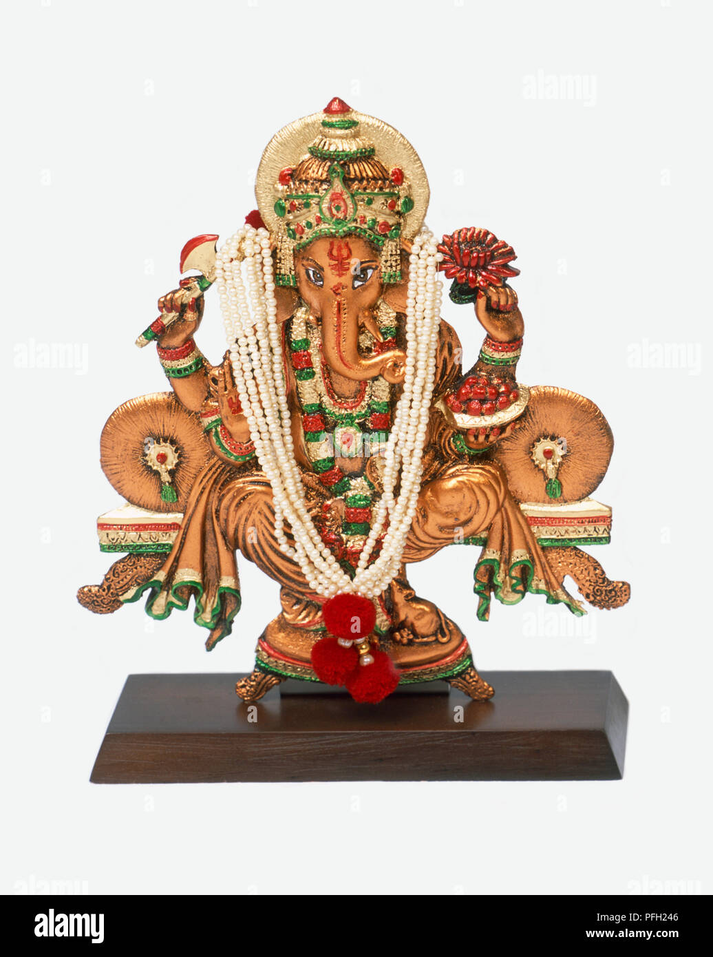 Statue du dieu hindou Ganesh Banque D'Images