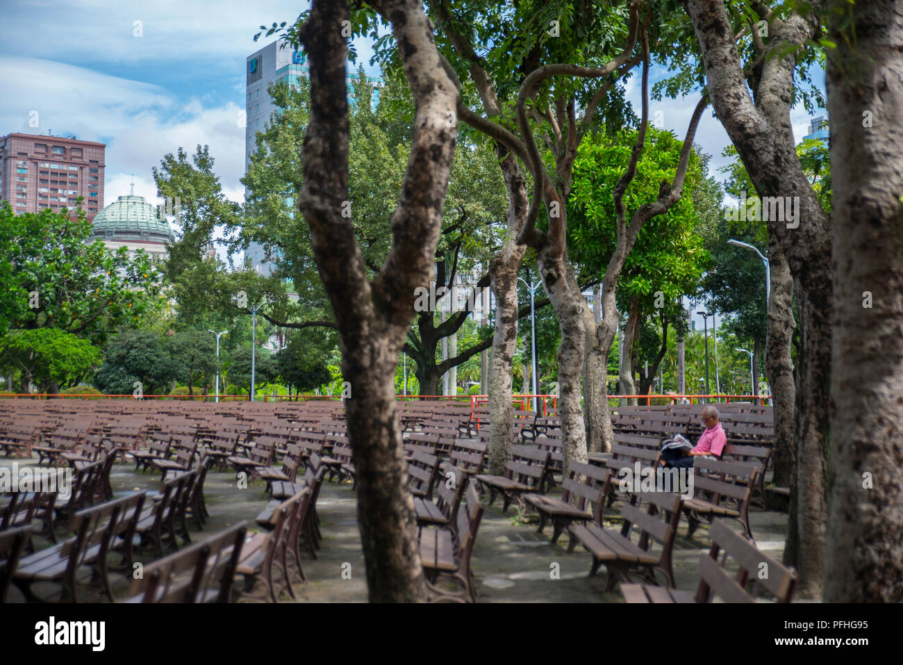 228 Peace Memorial Park, Taipei, Taiwan Banque D'Images