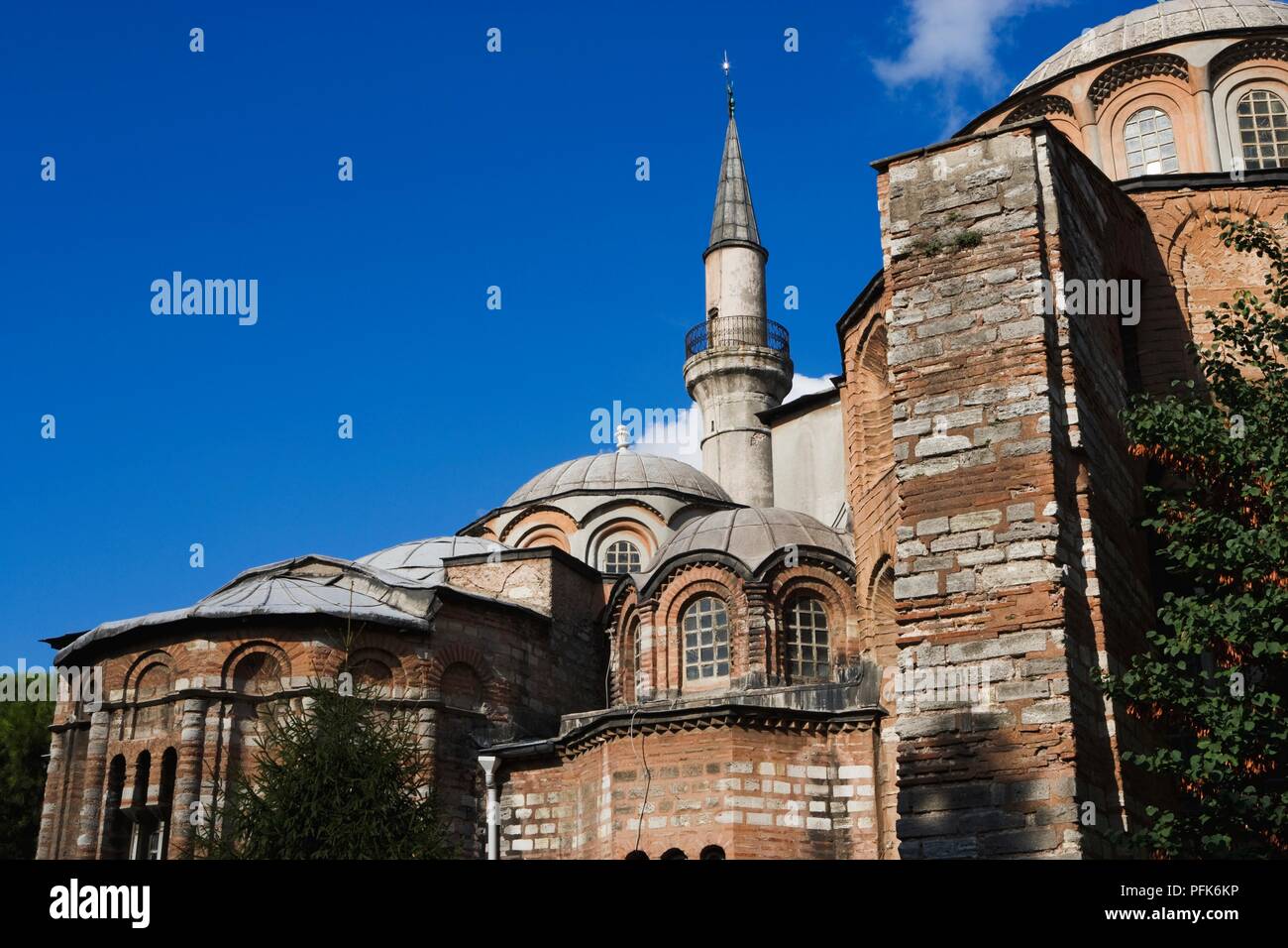 La Turquie, Istanbul, Edirnekapi, Église de St Sauveur in Chora (Kariye Camii), extérieur Banque D'Images