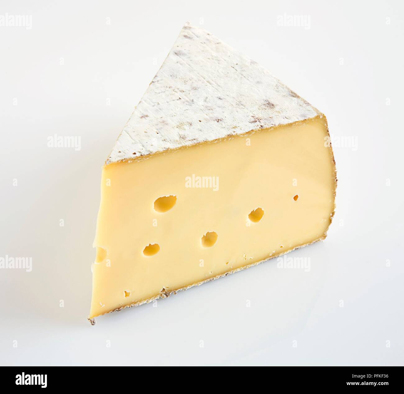 American tranche de fromage au lait de vache des Appalaches Banque D'Images