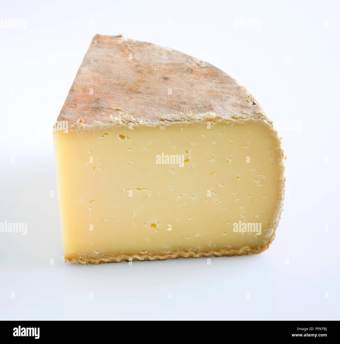 American tranche de fromage au lait de vache Menuet Banque D'Images
