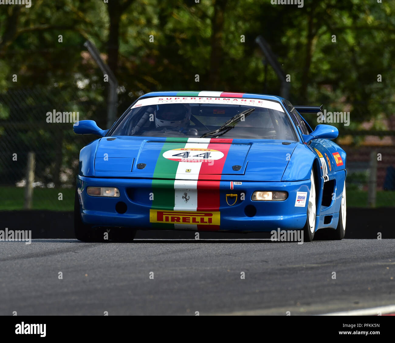 Christopher Compton Goddard, Ferrari 355 Challenge, course, Ferrari Club Festival Italia, Brands Hatch, Fawkham, Kent, Angleterre, dimanche 19 août, 20 Banque D'Images