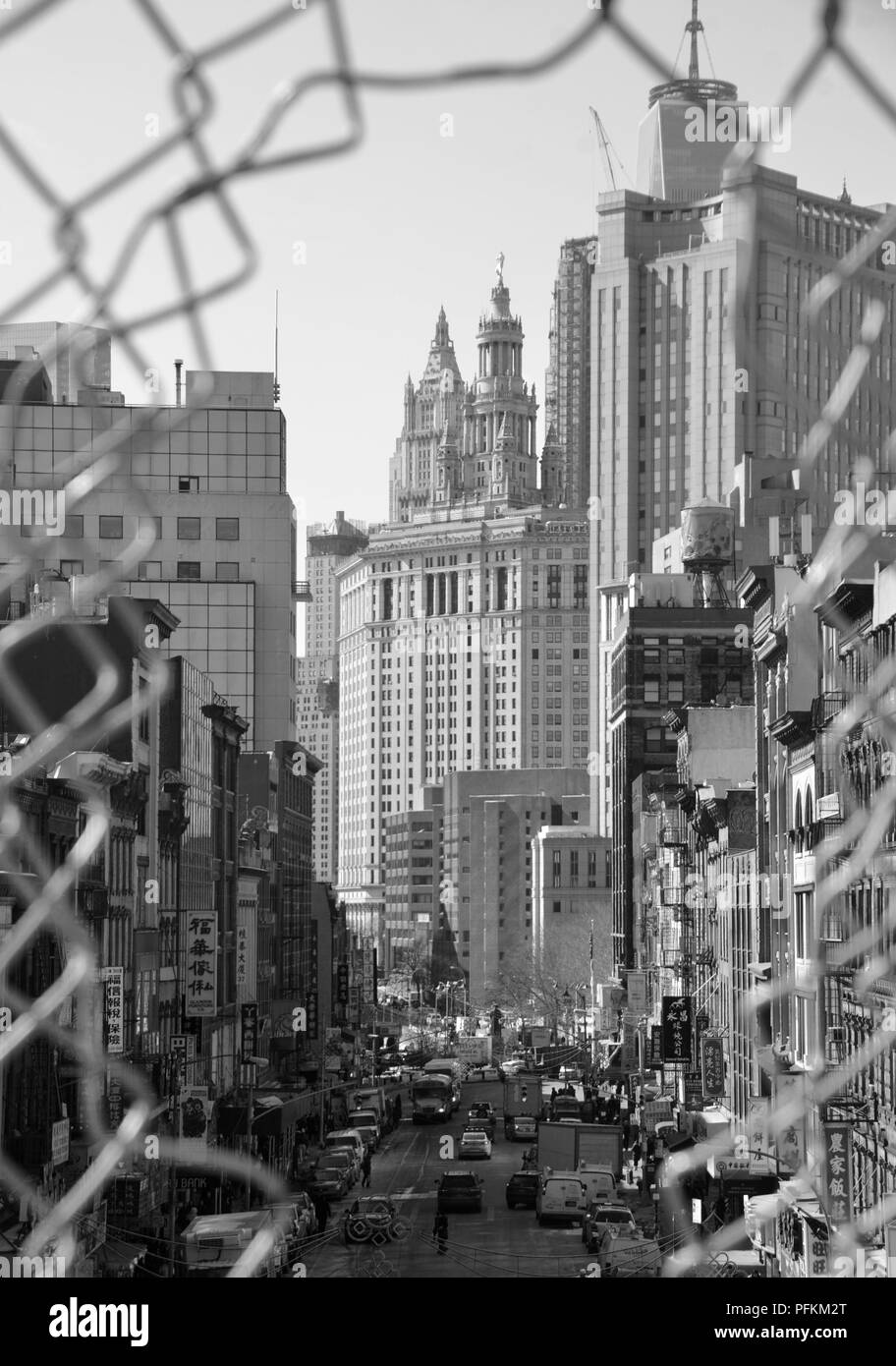 Cityscape view of Manhattan, New York City, USA. Banque D'Images