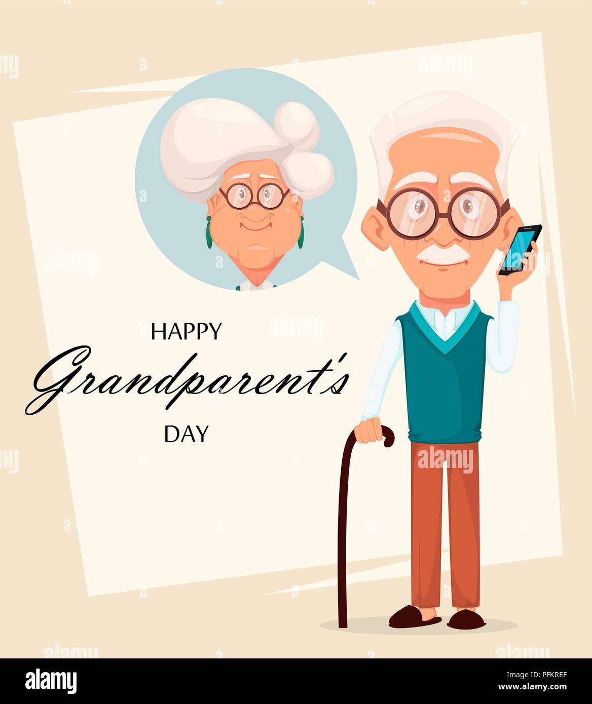 Carte D'anniversaire Pour Grand-père - Carte De Grand-père De La Part Des Enfants - De Votre