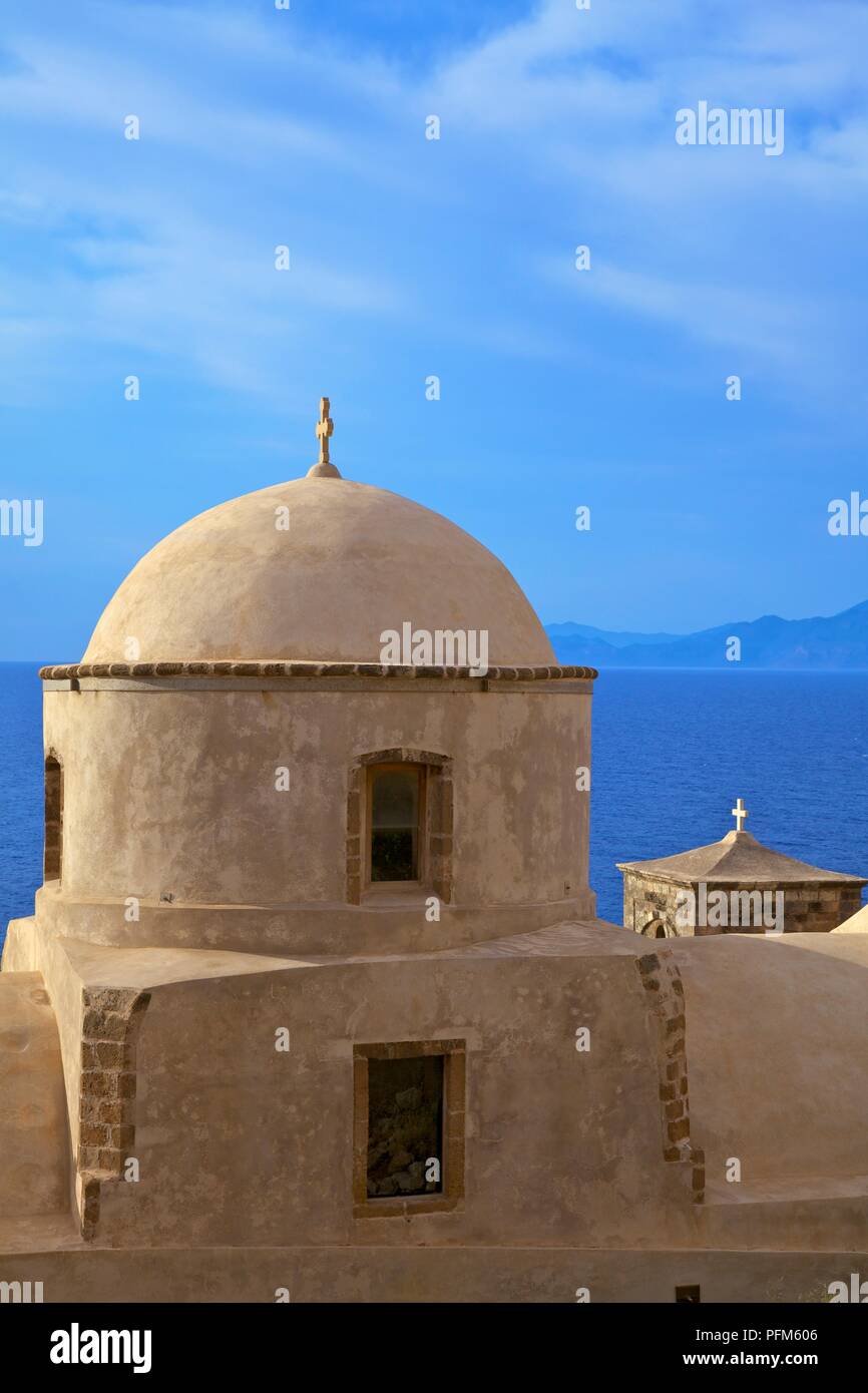 Kritikia, Monemvasia, Laconie, Péloponnèse, Grèce, sud de l'Europe Banque D'Images