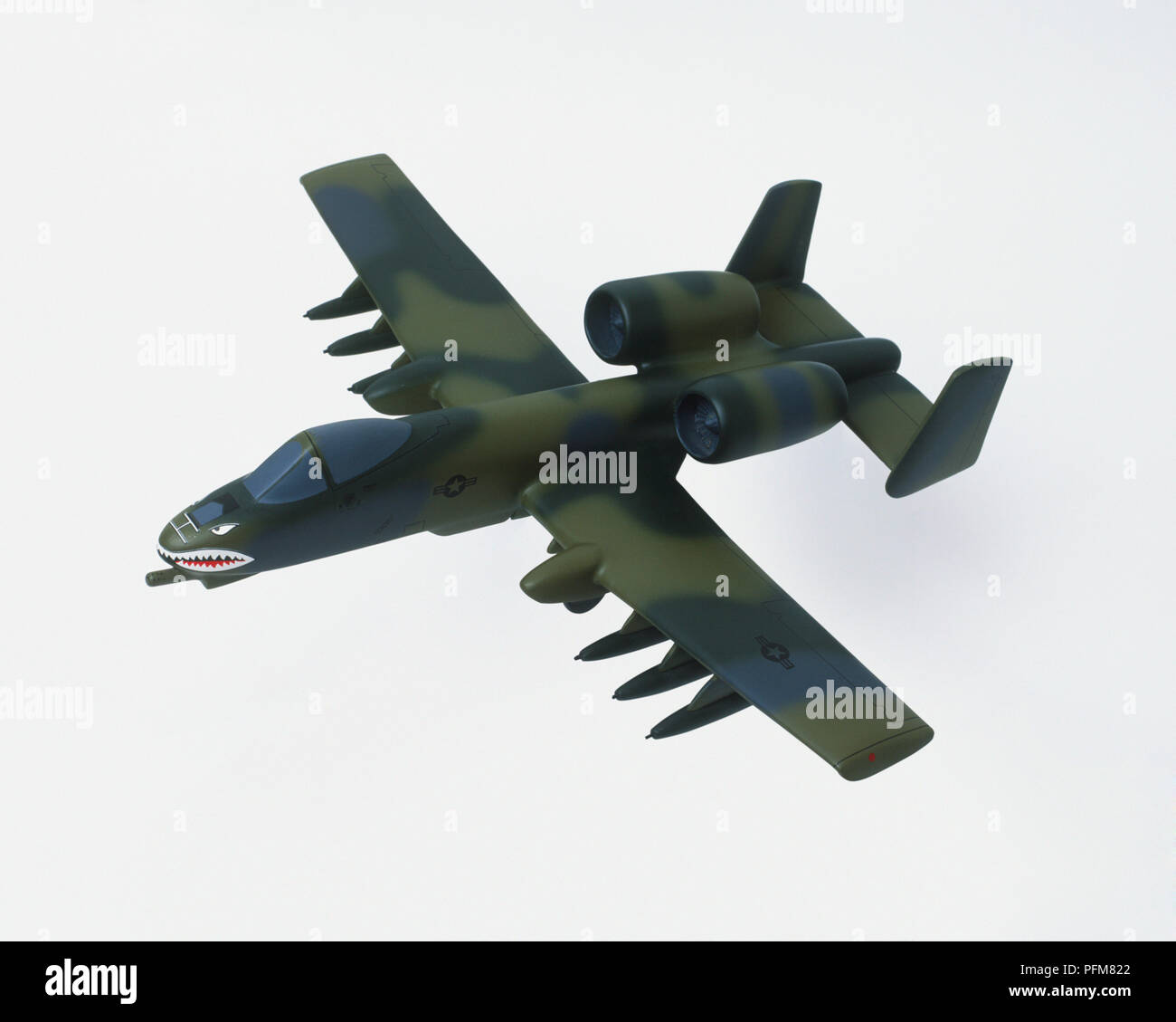 Modèle d'une république Fairchild A-10 Thunderbolt avion militaire Banque D'Images