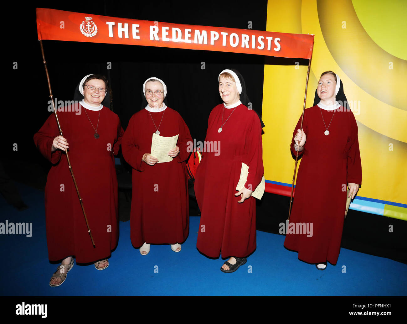 Dublin, Irlande. 21 août, 2018. Catholique romaine Rencontre Mondiale des Familles jour1, Dublin, Irlande Crédit : RollingNews.ie/Alamy Live News Banque D'Images