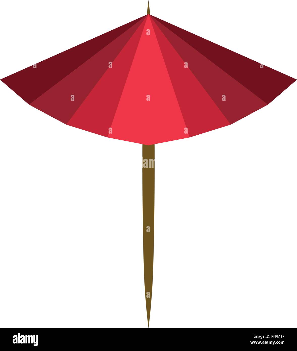 L'icône de décoration cocktail parapluie Image Vectorielle Stock - Alamy