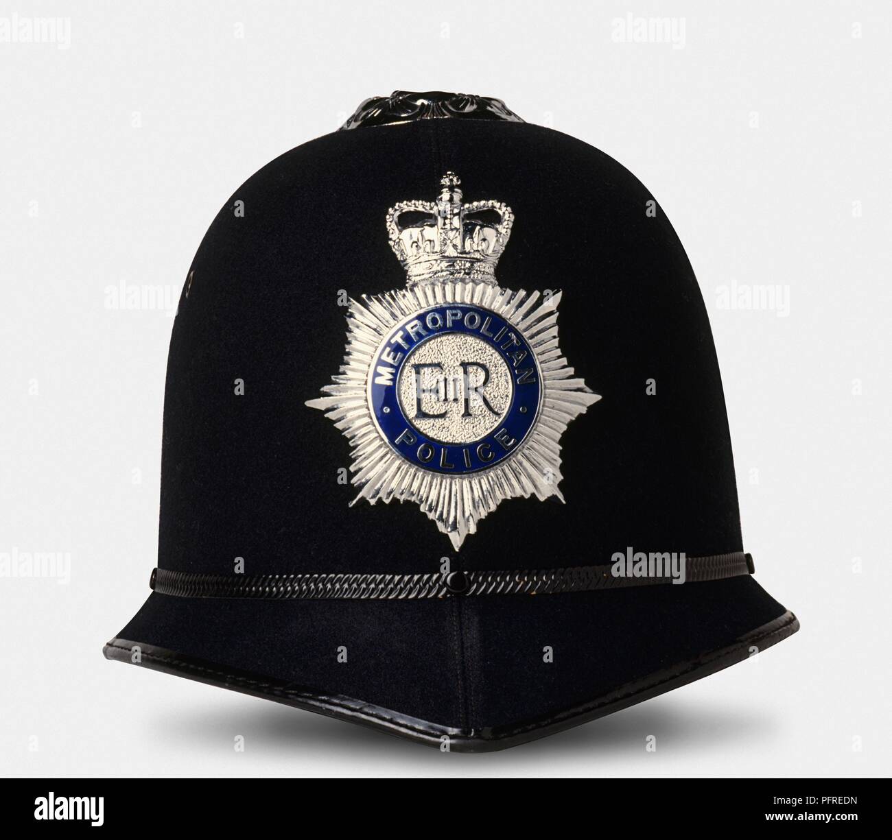 London Metropolitan Police helmet Banque D'Images