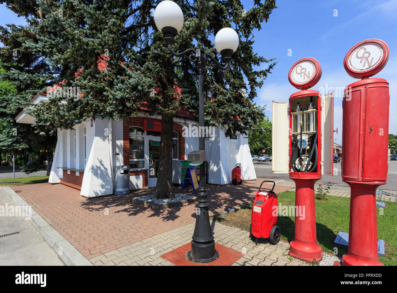 Historique préservé, Manuel des distributeurs de tempérer Extrakt de 1928 t de Janow Podlaski, Pologne Banque D'Images