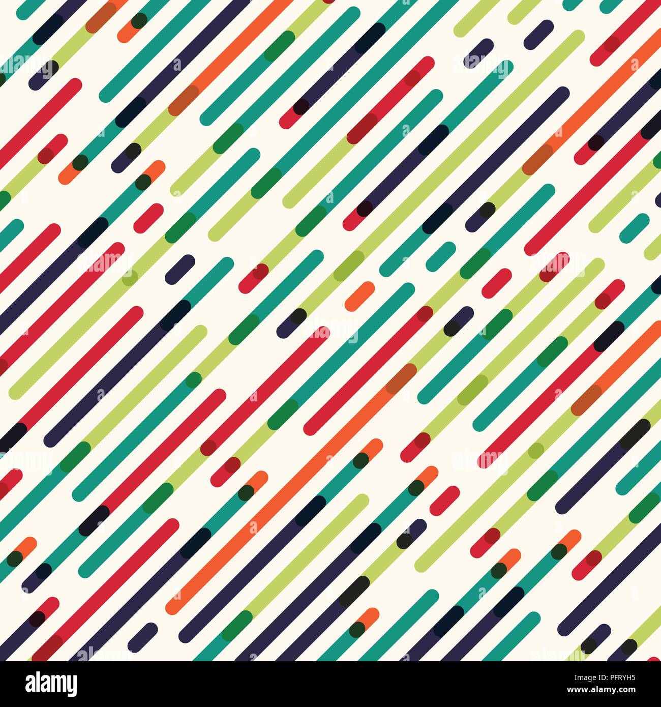 Résumé une diagonale rouge vert et bleu de la couleur des lignes. Vector illustration Illustration de Vecteur