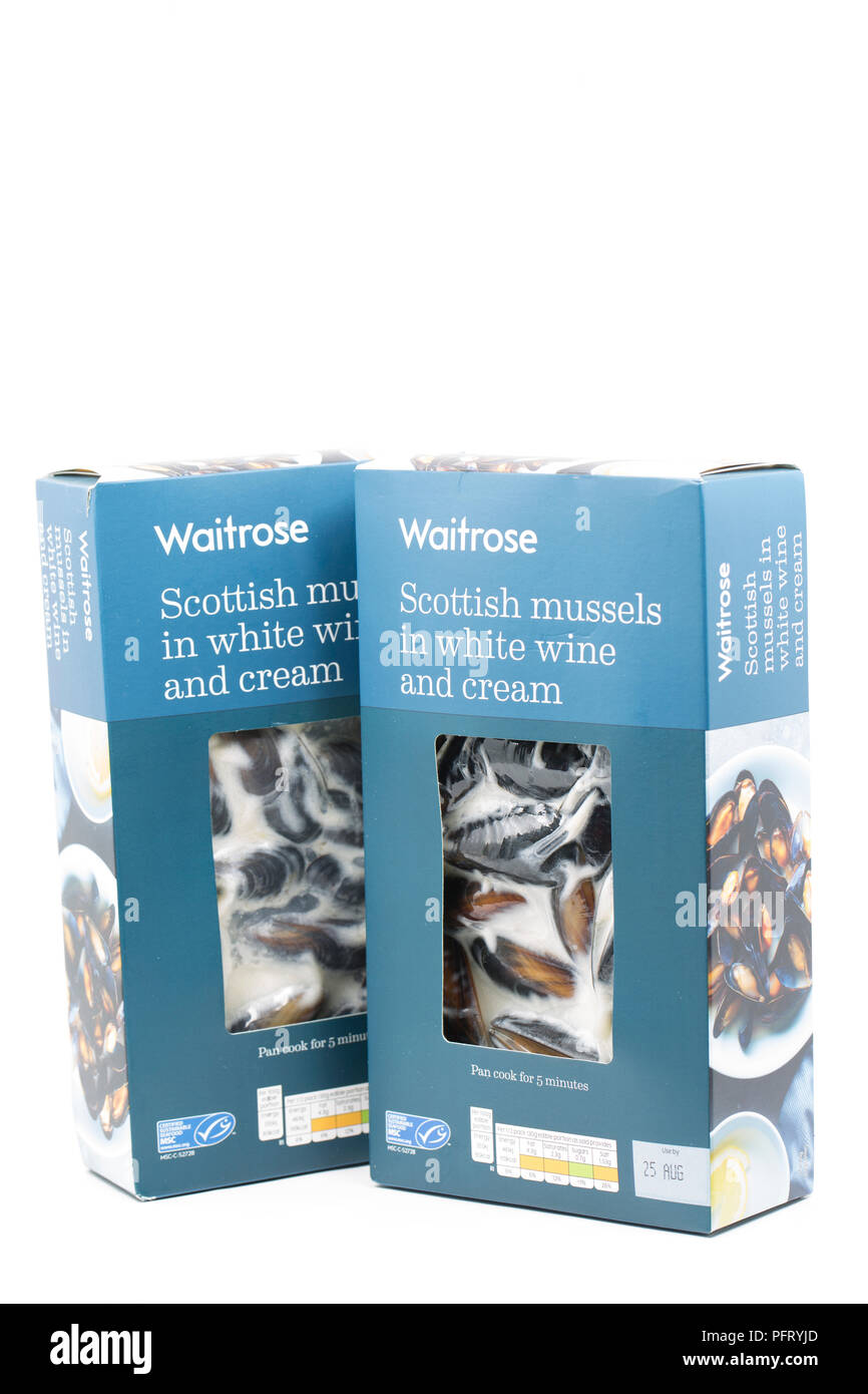 Waitrose mussels Banque de photographies et d’images à haute résolution