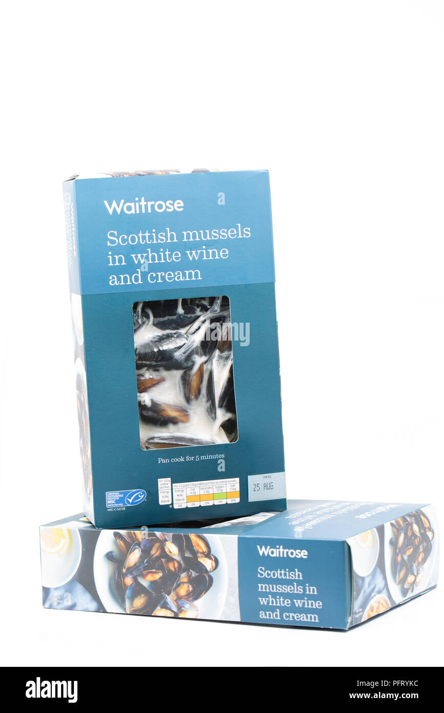 Waitrose mussels Banque de photographies et d’images à haute résolution