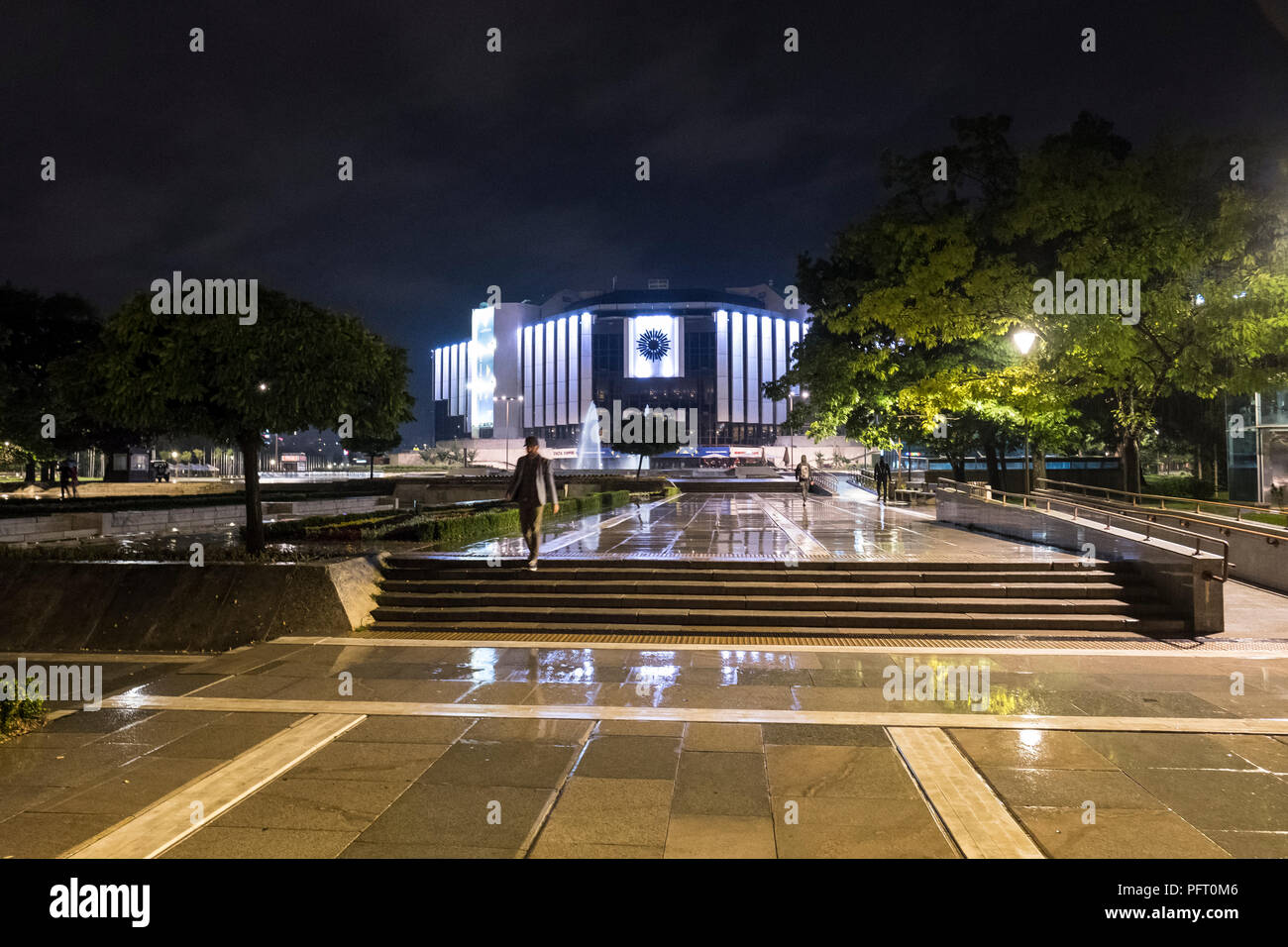 Der Kulturpalast à Sofia, Bulgarie Banque D'Images