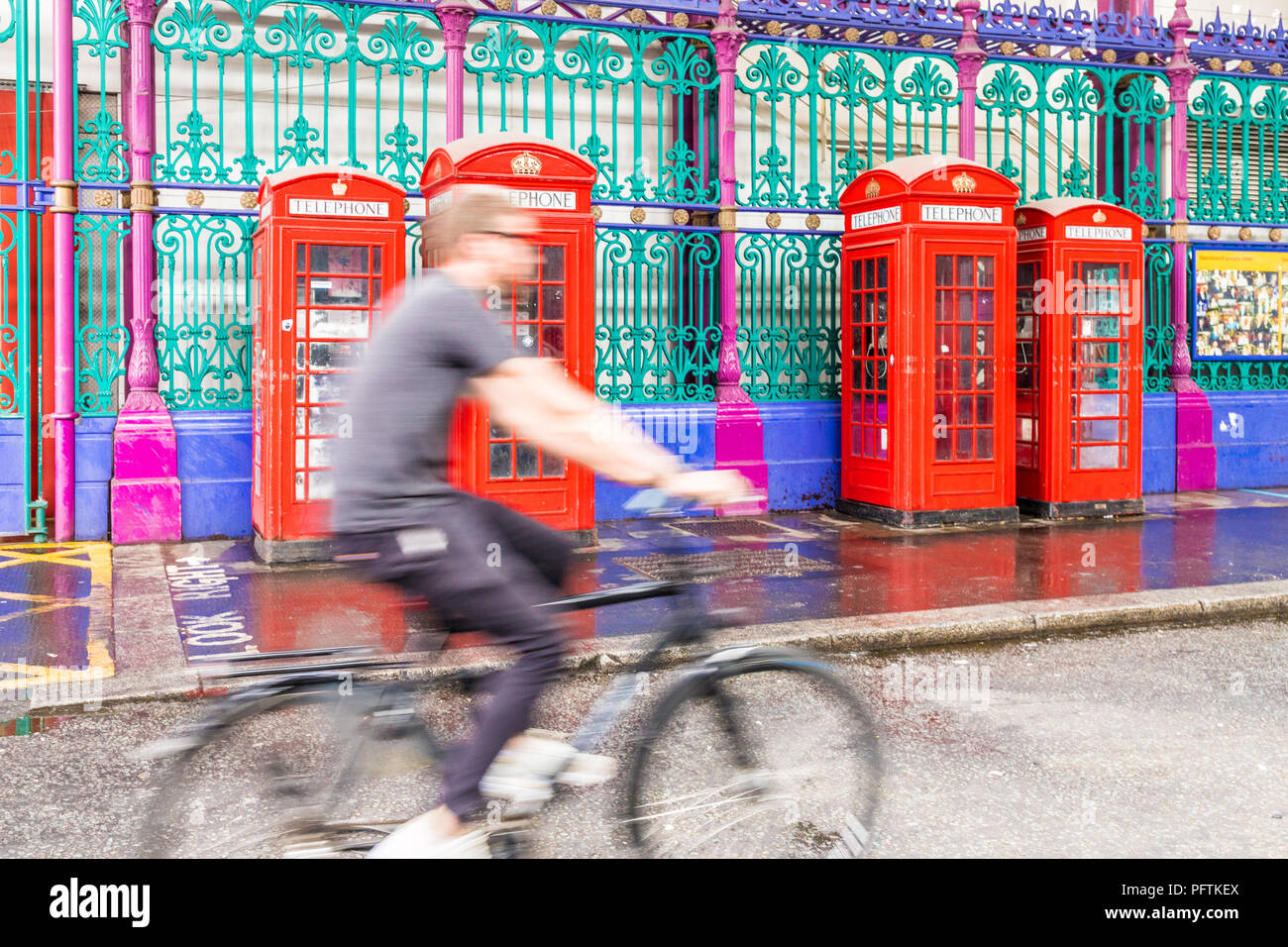 Une vue typique dans le centre de Londres, UK Banque D'Images