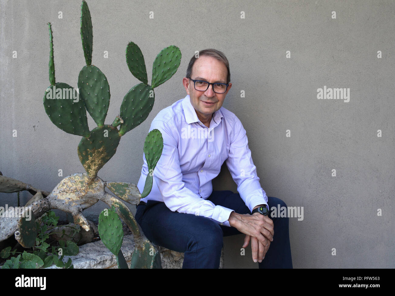 Portrait d'Allan Stratton 16/06/2018 ©Basso CANNARSA/Opale Banque D'Images