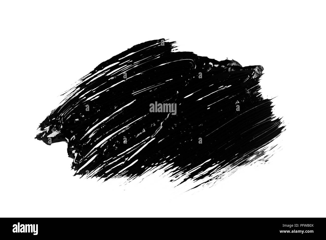 Abstract grunge brush stroke isolated Banque D'Images Abstract grunge brush stroke isolated Banque D'Images