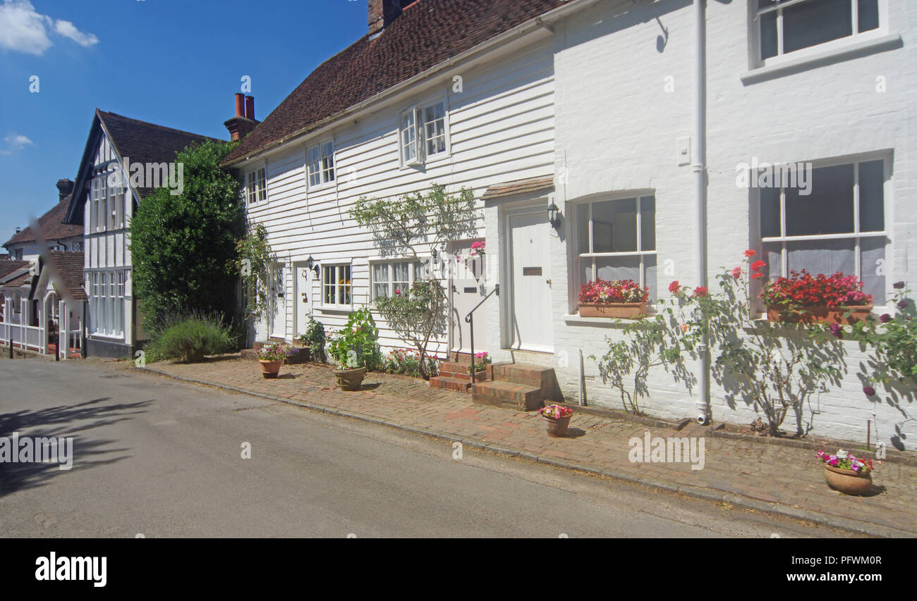 Hartfeld Sussex Hampshire Cottage Village Banque D'Images