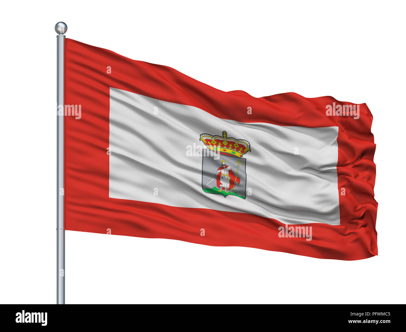 Drapeau De La Ville De Cadix – Pavillon Espagnol Andalou