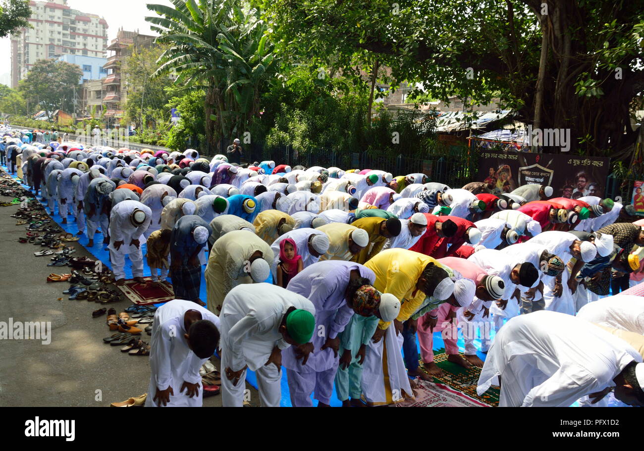 Eid à Kolkata Banque D'Images