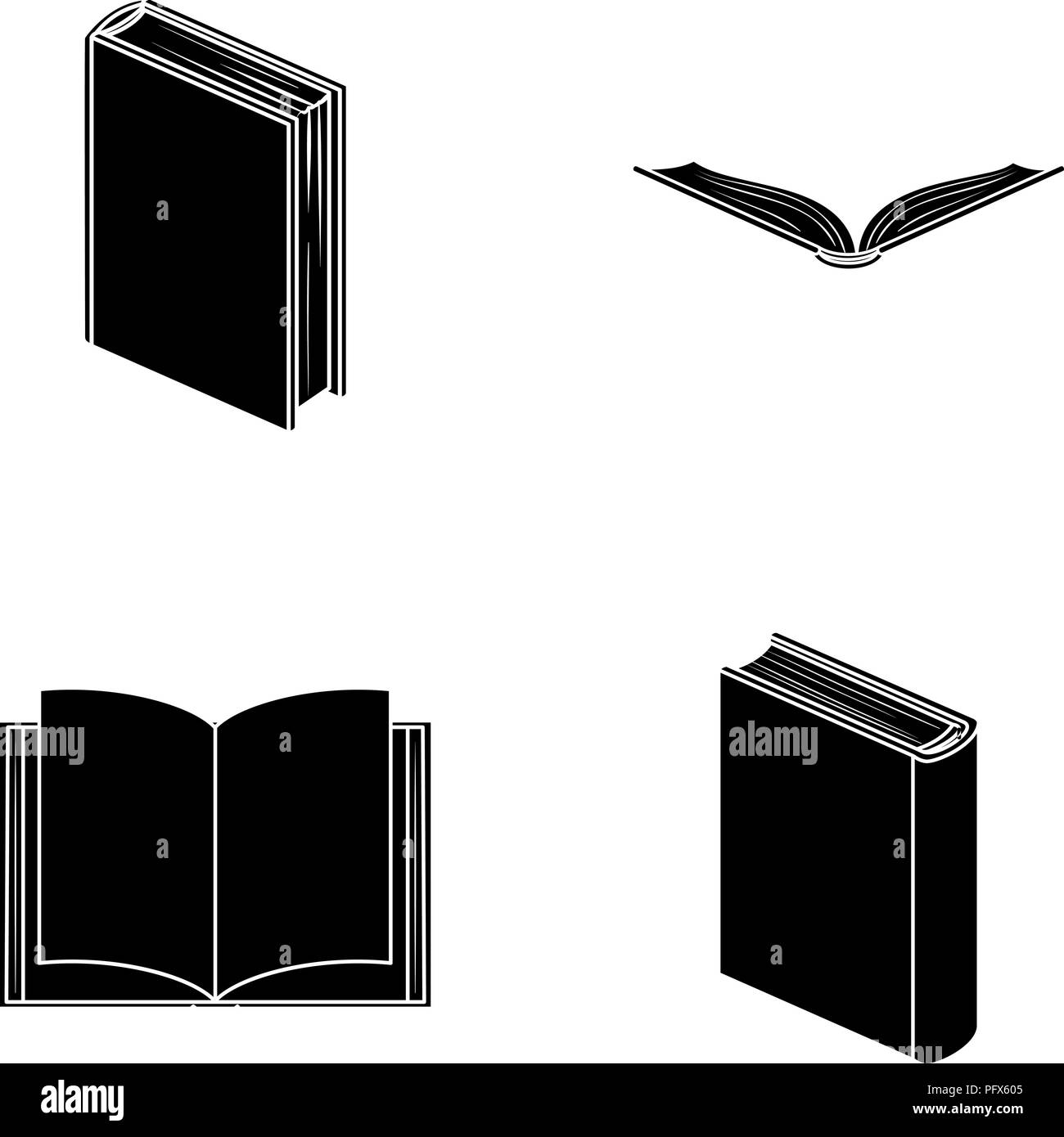 Contraignant,Black,book,books,collection,fermé,icon,illustration,incographia,bibliothèque,isolé,littérature,est,logo,roman,ouvrir,lecture,impression,scolaire,set,signer,étude,pile,Manuel,symbole,types,typographie vecteur,web,valeur, vecteurs vecteur , Illustration de Vecteur