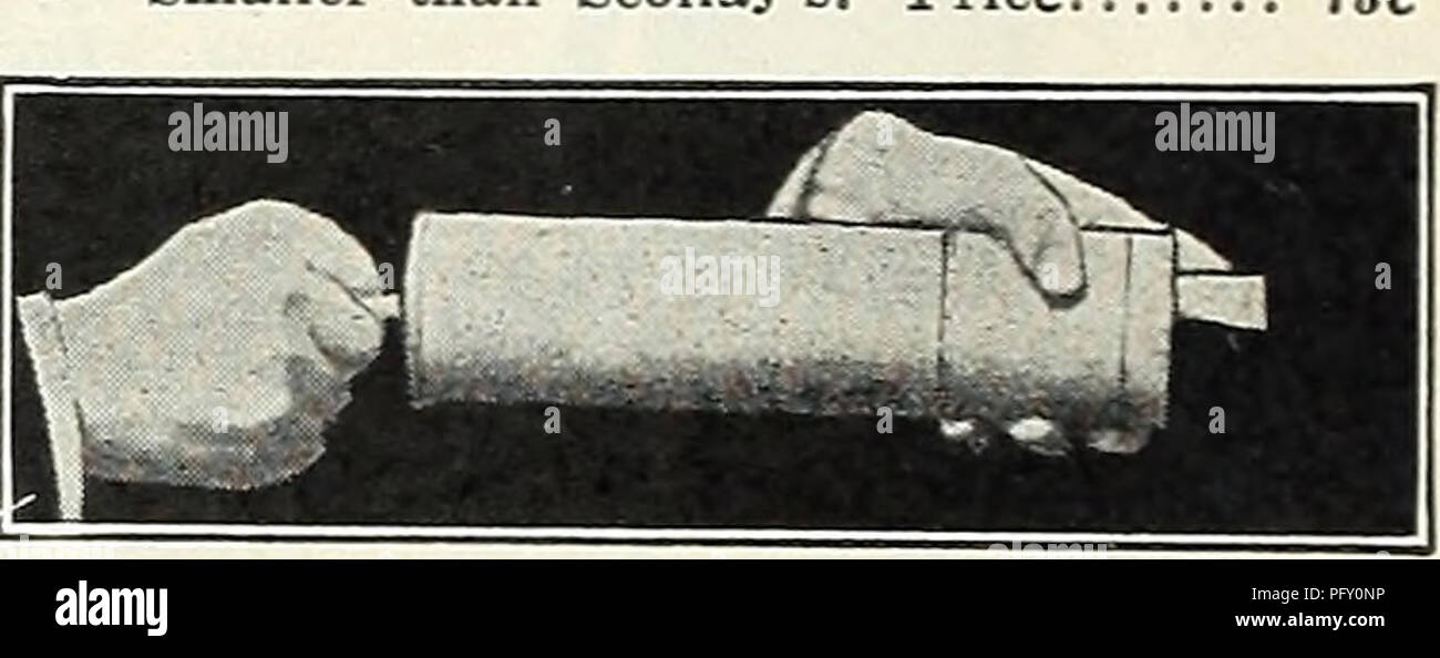 . Currie's garden : printemps 1934 annuel 59e année. Les catalogues de graines de fleurs, graines (plantes) ; Catalogues Catalogues ; Graines de légumes Horticulture pépinières (catalogues) ; plantes ornementales ; catalogues, matériel et fournitures de jardinage Catalogues. b bordure herbe couteau avec poignée, $1.25 Bouteille flacon pulvérisateur PULVÉRISATEUR Ce pulvérisateur est composé d'un tube en cuivre sans soudure, de travailler à l'intérieur d'un tube de laiton extérieur. Il est exploité avec le doigt, à travers l'échappatoire comme indiqué, et jette une amende, Misty pulvérisation. Prix $1.25 2 pots de fleurs en terre cuite. 2  % en. 3 in. 3&gt;4 in. 4 in. 5 in. Chaque, douzaine, ? .04 .30 .05 .0 Banque D'Images