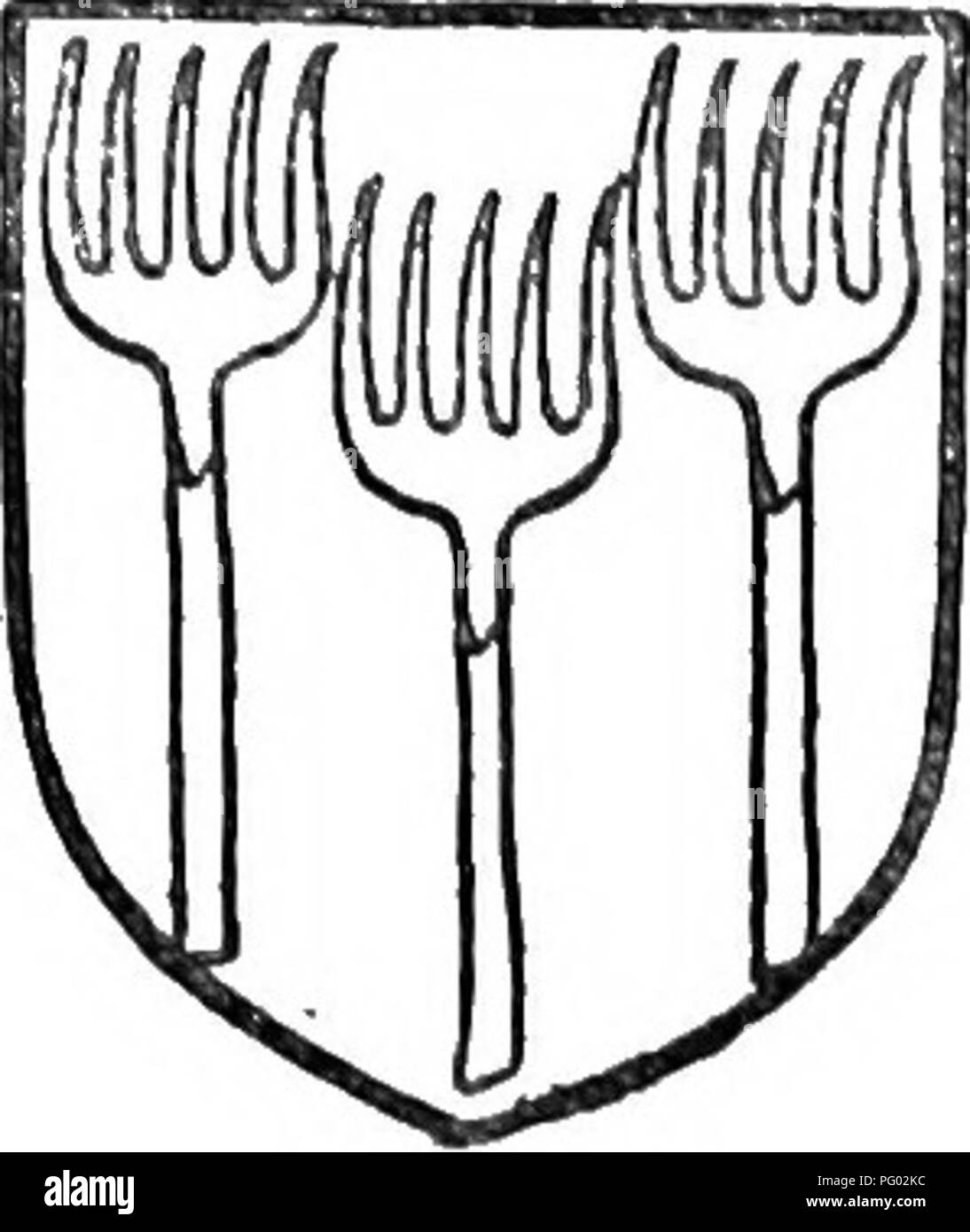 . L'histoire de Victoria du comté de Lancaster ;. L'histoire naturelle. LEYLAND CENTAINES DE STANDISH Hugh de Worthington apparaît,* mais il n'a pas tenu le manoir de long, William de Worthington contribuant à l'aide de 1302 pour la moitié des frais, à l'exception de la dixième partie, m Worthington.* William, qui semble avoir eu quatre fils ou plus,^ était encore en posséder- sion en 1320, et peut-être^* en 1332, mais son fils Hugues de Worthington et John de Heaton payés en 1346-55 à l'aide pour les frais de demi-Worthington et Heaton.® la tutelle du manoir et les terres de Hugh de Worthington et de Jean son fils et hei Banque D'Images