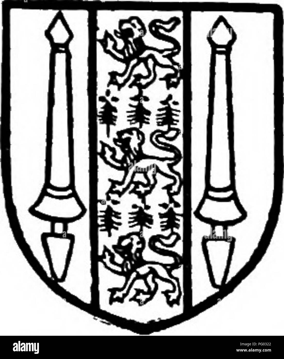 . L'histoire de Victoria du comté de Surrey. L'histoire naturelle. FARNHAM CENTS tonne a été admis sur le Colonel Mordaunt's sur- rendu. Il a élargi la maison et l'avons appelé Pierrepont Lodge, après son nom de famille.^' en 1772 le duc remises en faveur de l'Ascanius William Senior.^s M. Hauts cédées en 1777, et Thomas James Storer a été admis.^" M. Storer cédées en 1782, et Sir William Meredith, Bart., a été admis.'" il se rendit en 1785, et Ralph Winstanley Wood a été admis. Il était déjà résident, et est décrit comme ' de Pierrepont Lodge' dans le rouleau." L' Banque D'Images