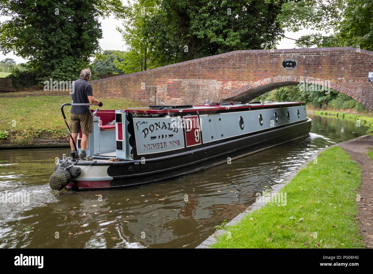Staffordshire Worcestershire et près du Canal de Jonction Stourton, Staffordshire, England, UK Banque D'Images