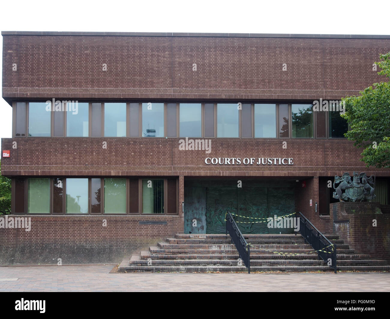 Les tribunaux de justice, Portsmouth Portsmouth, Hampshire, Angleterre Banque D'Images