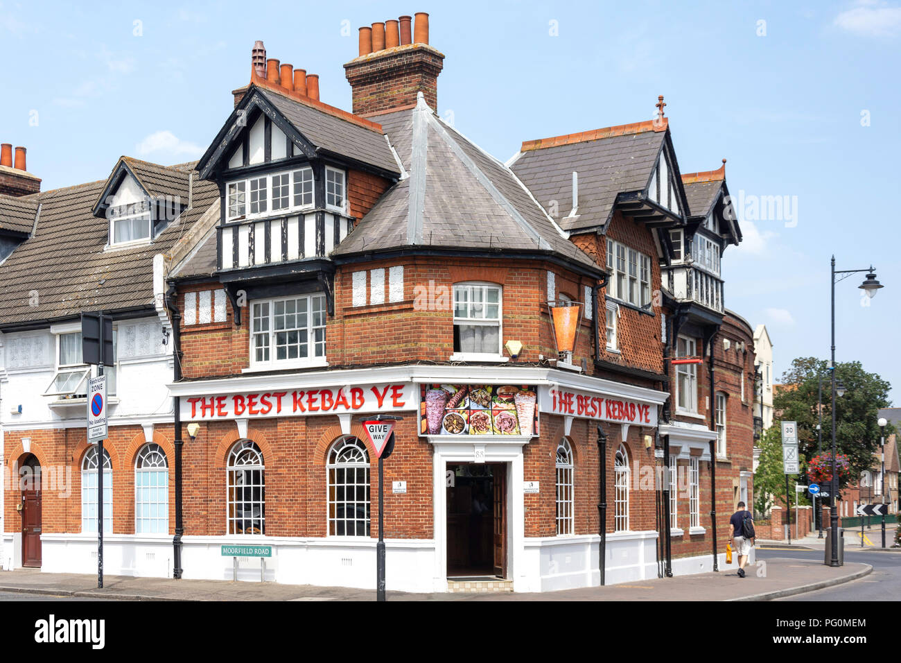 Le meilleur restaurant Kebab, High Street, Orpington, London Borough of Bromley, Greater London, Angleterre, Royaume-Uni Banque D'Images