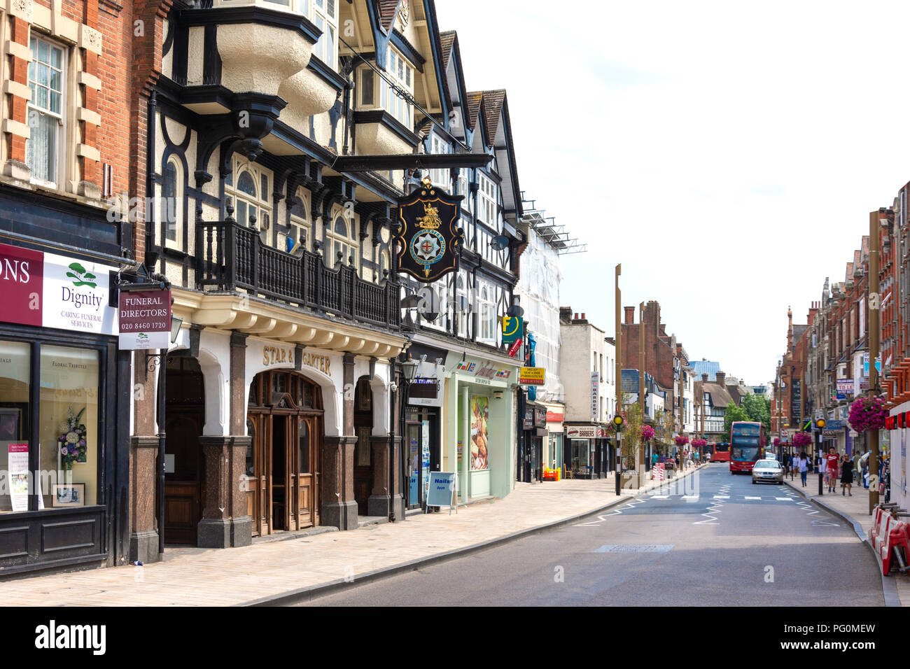 High Street, Bromley, London Borough of Bromley, Greater London, Angleterre, Royaume-Uni Banque D'Images