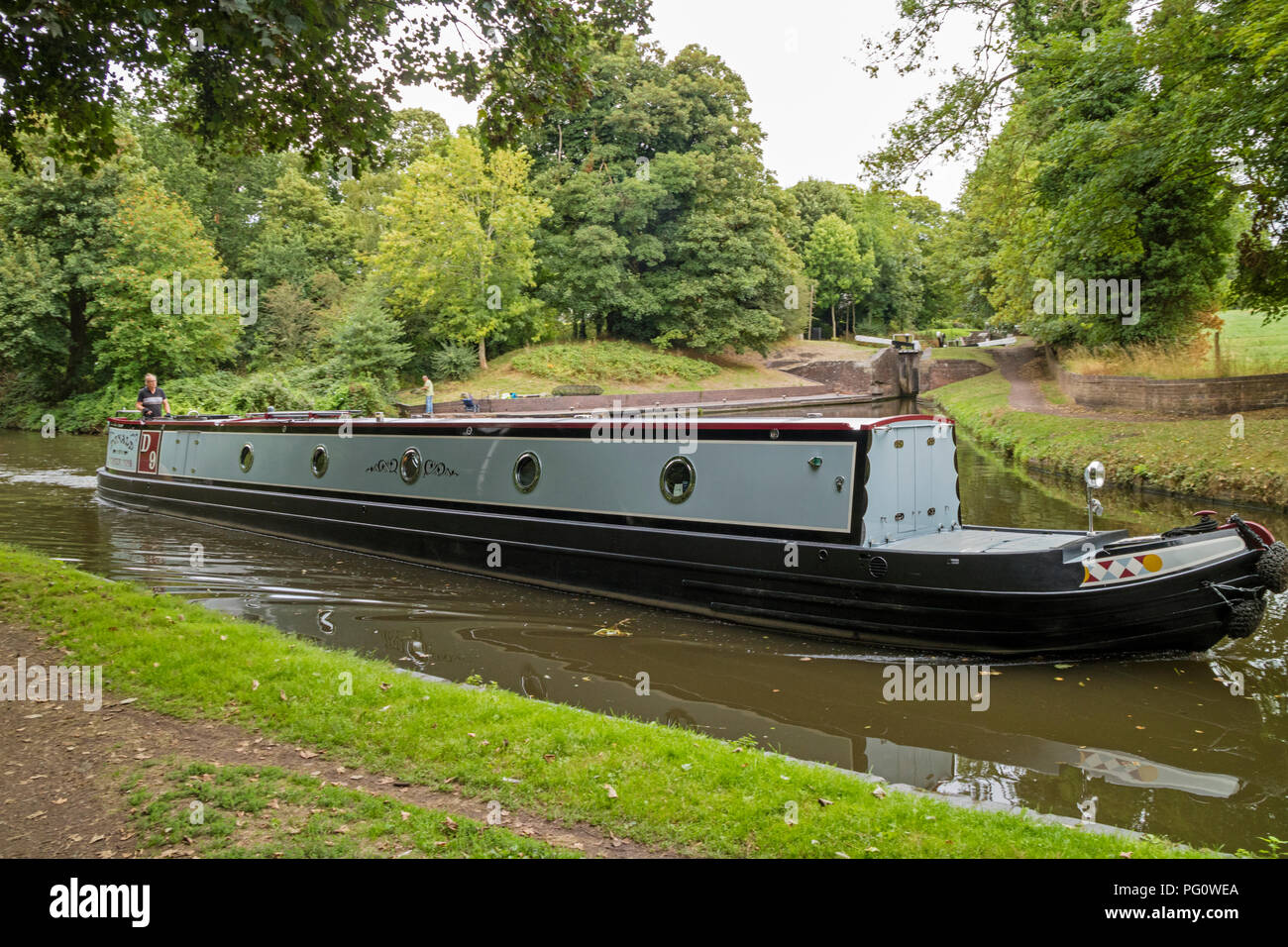 Staffordshire Worcestershire et près du Canal de Jonction Stourton, Staffordshire, England, UK Banque D'Images