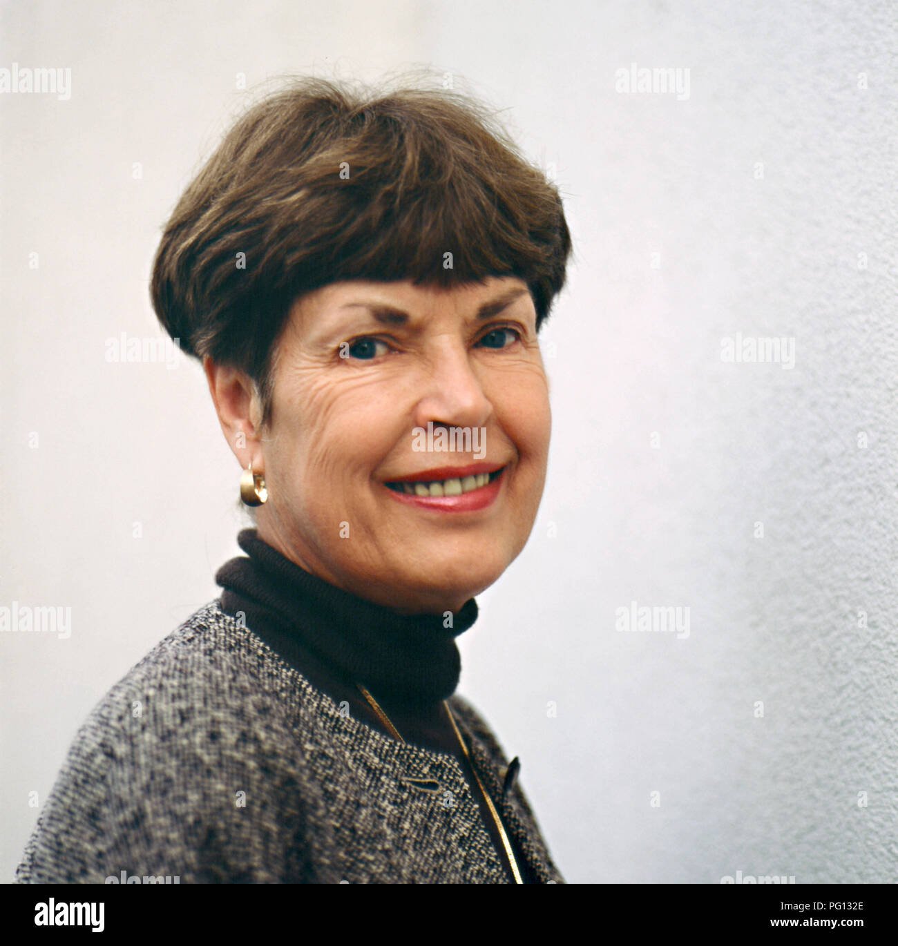 Ruth Rendell, écrivain britannique, pseudonyme Barbara Vine Banque D'Images