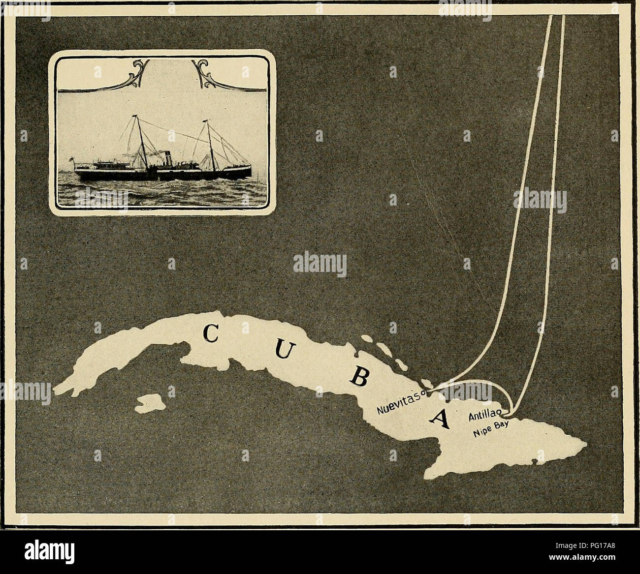 . L'examen de Cuba. L'EXAMEN DE CUBA.. Des vols directs vers l'Neiiv : New York Cuba Voile bateaux à vapeur à 12 heures tous les deux mercredis, de Pier 9 East River, N. Y. SCHHDUI^^IPiiGS H DE SAII (sujet à changement sans préavis) â¢X m &Lt ; M 0 a : o &Lt ; 0 ^ VAPEUR K &gt ; EN KG &gt ; Z 'j'^ ^ ; Z c a,D- "7-. Z:2 ; Sail Arr. Arr. Arr. Arr. Arr. Voile Voile Arr. 10 févr. 10 févr. 10 févr. 10 févr. 10 févr. 10 févr. hme. 12 17 19 20 CURITYBA 2728 4 février hme. Smi smi. Hme. Hme. Hme. Mcb. OLINDA 2623 â ; 712 13 18 HME. Hme. Hme, hme. Hme. Hme. 11 avril CURITYBA 16 18 19 26 27 1 à ANTILLA, la baie de Nipe, connexion directe je Banque D'Images