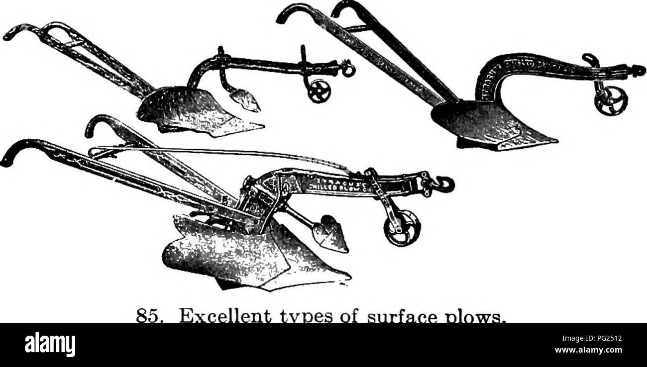 . Entretien des jardins : un guide pratique pour la réalisation de motifs d'accueil et la croissance des fleurs, des fruits et des légumes pour une utilisation à domicile . Le jardinage. 94 Manuel de jardinage par le caractère des terres et les fins pour lesquelles ils sont montés. Des terrains qui sont durs et de mottes peuvent être réduits par l'utilisation du disque ou Acme herses, illustré en Fig. 86 ; mais. Excellente surface types de charrues. ceux qui sont friables et moelleux n'a pas besoin de ces outils lourds et vigoureux. Sur ces terres plus moelleux, le ressort-dent. Veuillez noter que ces images sont extraites de la page numérisée des images qui peuvent avoir été Banque D'Images