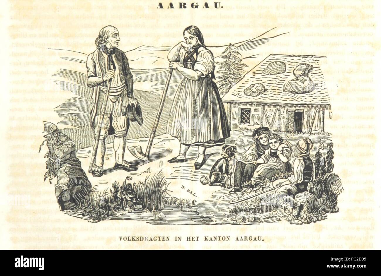 Libre à partir de la page 157 de 'De Aardbol. Magazijn van hedendaagsche land- en volkenkunde ... Plateau fixe en kaarten rencontré. [Deel 4-9 par P. H. W.]' . Banque D'Images