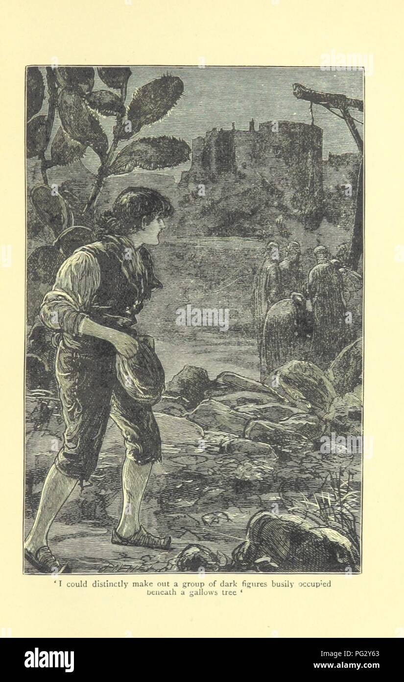 Libre à partir de la page 259 de "l'esclave de l'Algérie. Un roman" . Banque D'Images