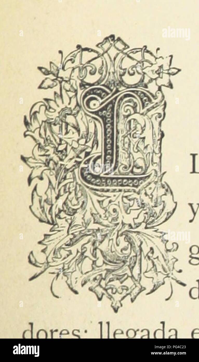 Libre à partir de la page 435 de "El album de la Gloria de Chile. Homenaje al ejército je Armada de Chile en la memoria de sus más marinos ilustres je soldados muertos por la patria en la guerra del Pacífico, 1879-18830021. Banque D'Images