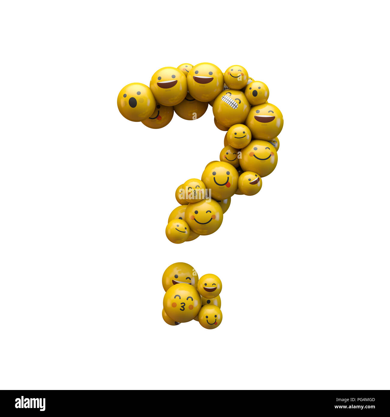 Police de caractères emoji point d
