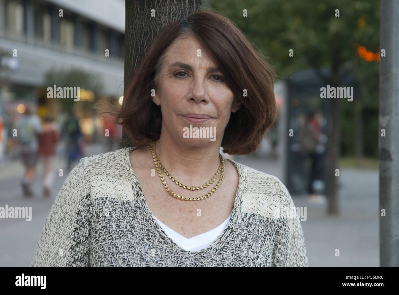 Berlin, DEU, 11.09.2012 : Portrait de Sabina Berman, écrivain, psychologue et auteur (Mexique) Banque D'Images