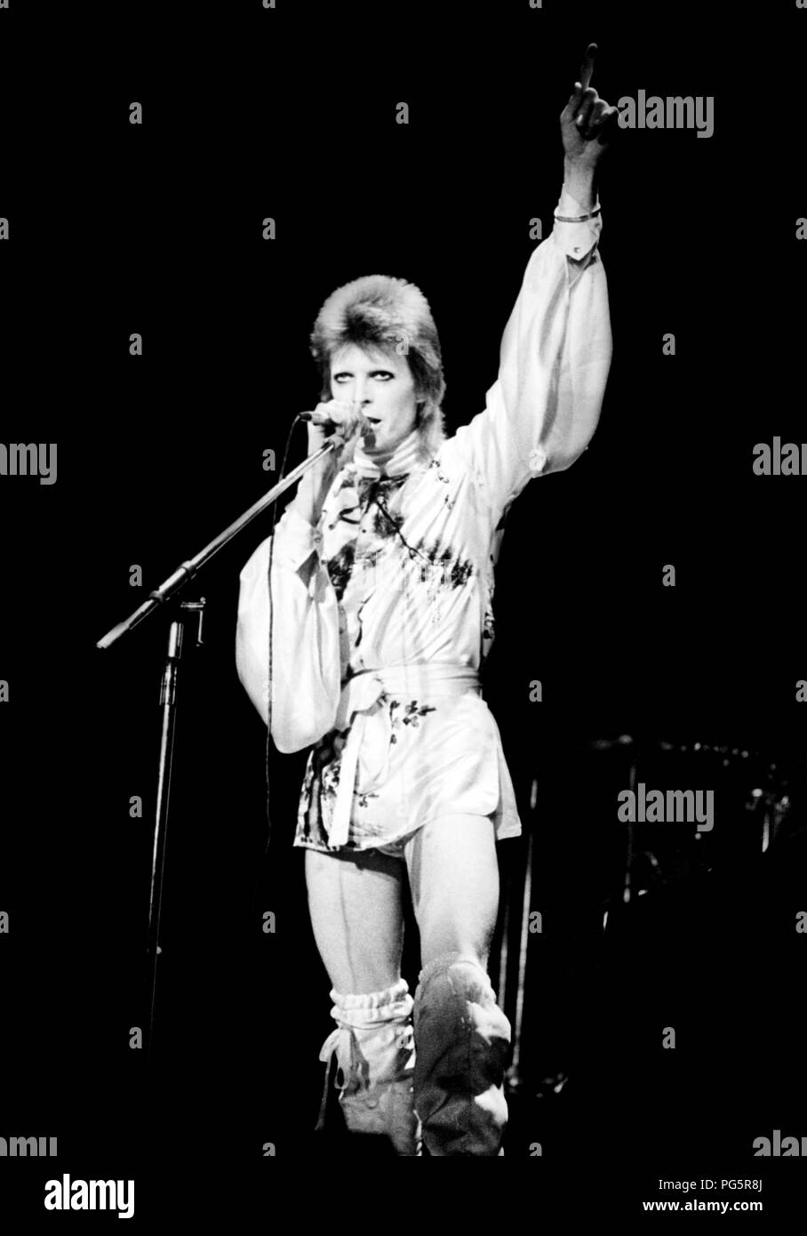 David Bowie , 1973 Banque D'Images