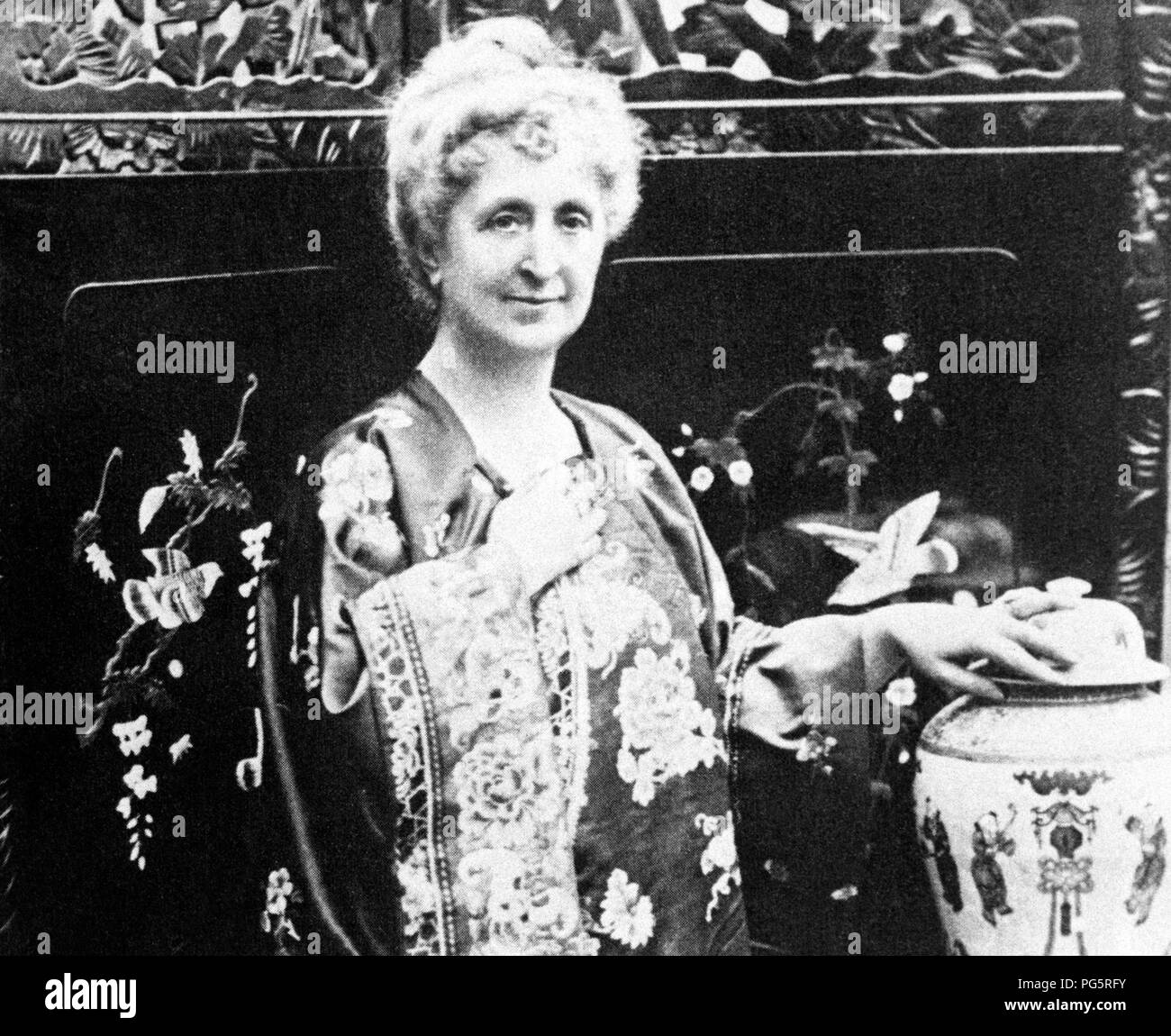 Agatha Christie, 1918 Banque D'Images