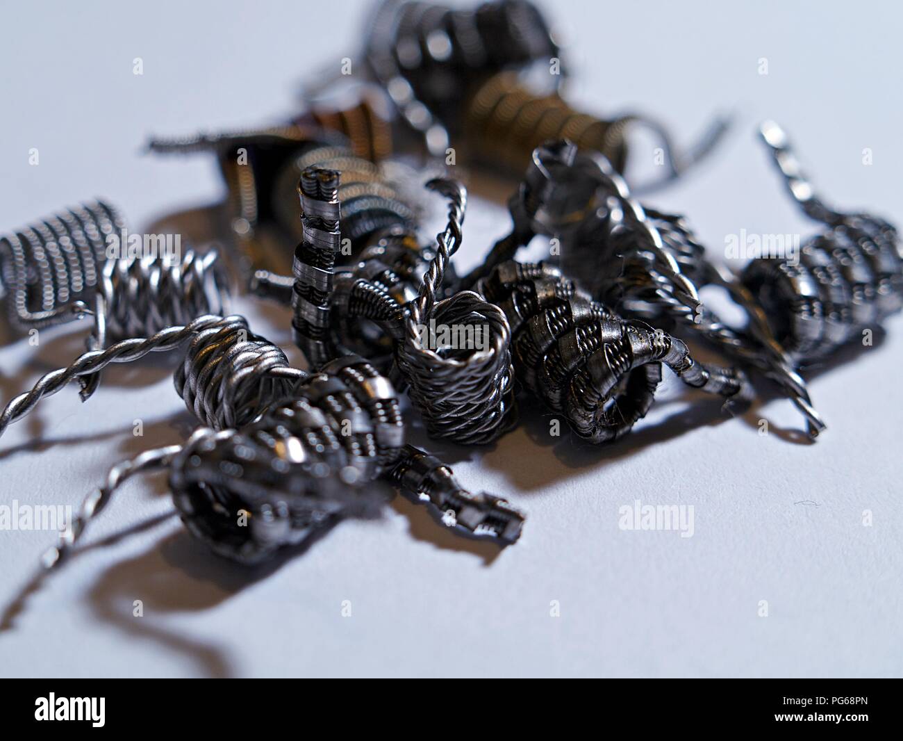 Vape wire coils Banque de photographies et d'images  haute rsolution -  Alamy