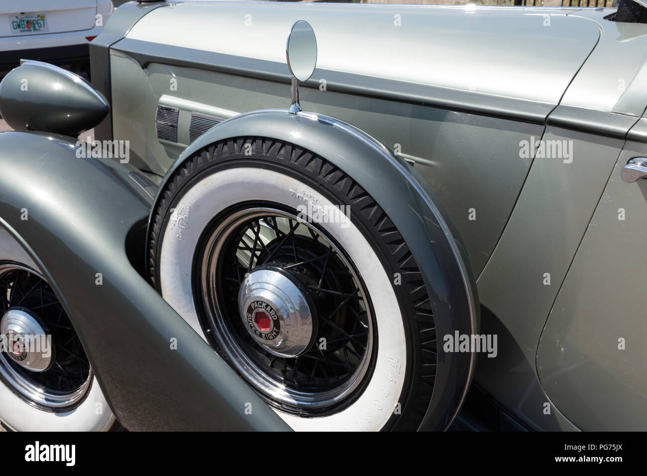 Antique Showcase de l'automobile, de l'USA Banque D'Images